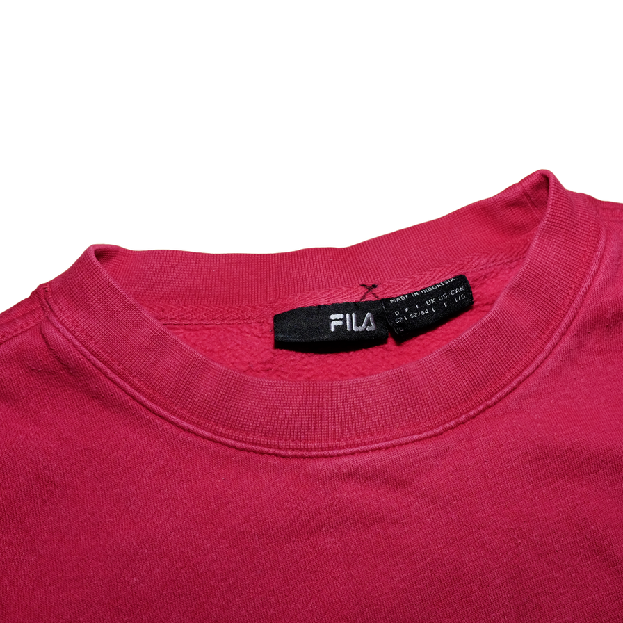 Vintage Fila Logo Sweatshirt Medium - Double Double Vintage