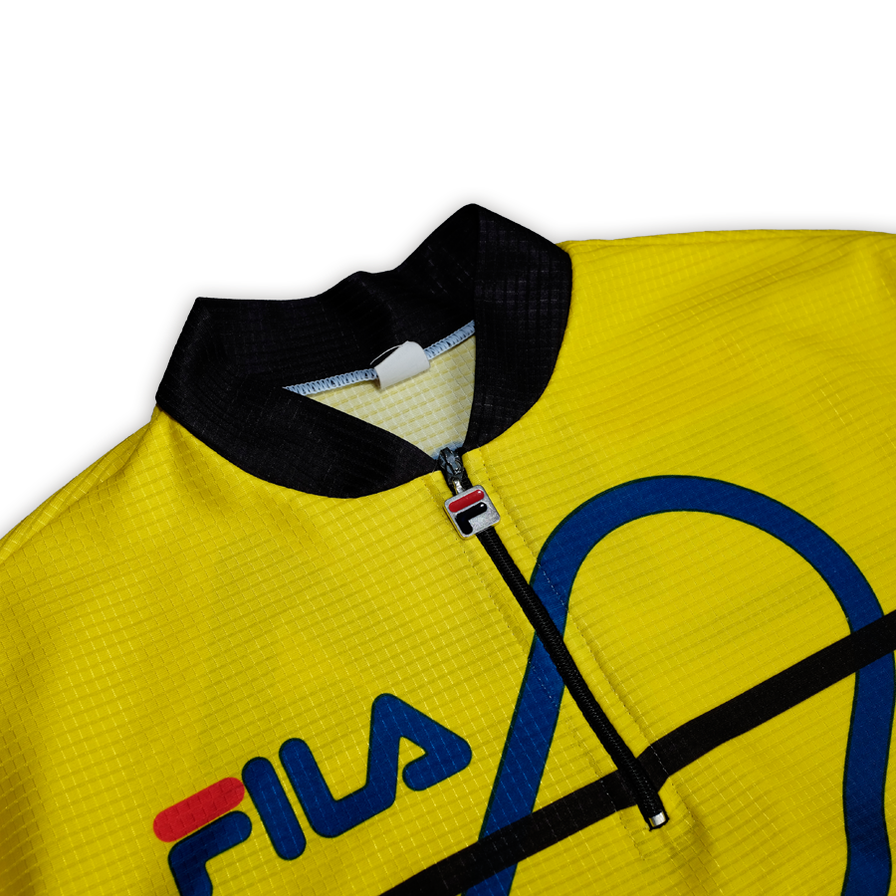 Fila Bike Jersey Large - Double Double Vintage
