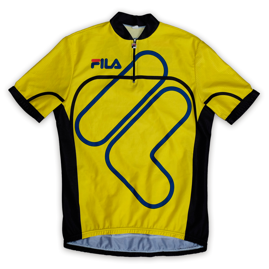 Fila Bike Jersey Large - Double Double Vintage