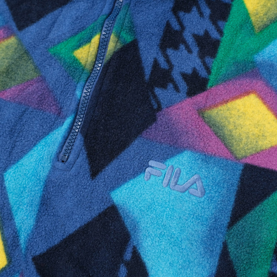 Vintage Fila Q-Zip Fleece Large / XLarge