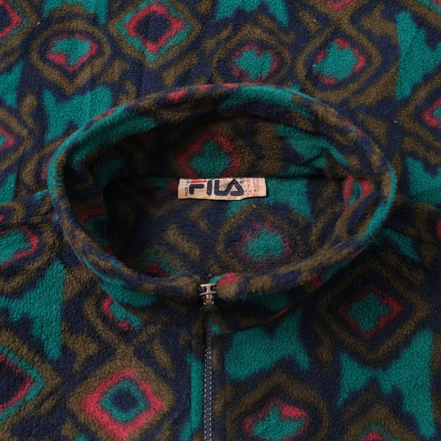 Vintage Fila Fleece Jacket Large / XLarge