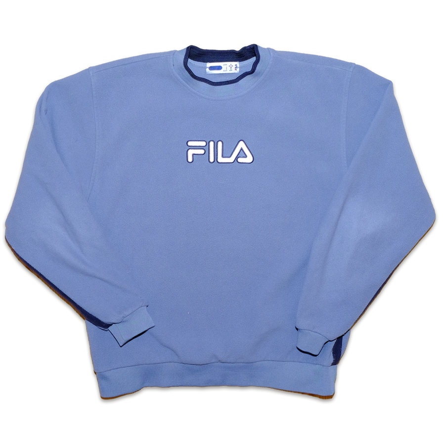 Vintage Fila Fleece Sweater Small - Double Double Vintage