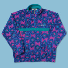 Vintage Fila Magic Line Q-Zip Fleece XLarge