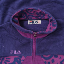 Vintage Fila Q-Zip Fleece Medium