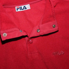 Vintage Fila Snap Fleece Large - Double Double Vintage