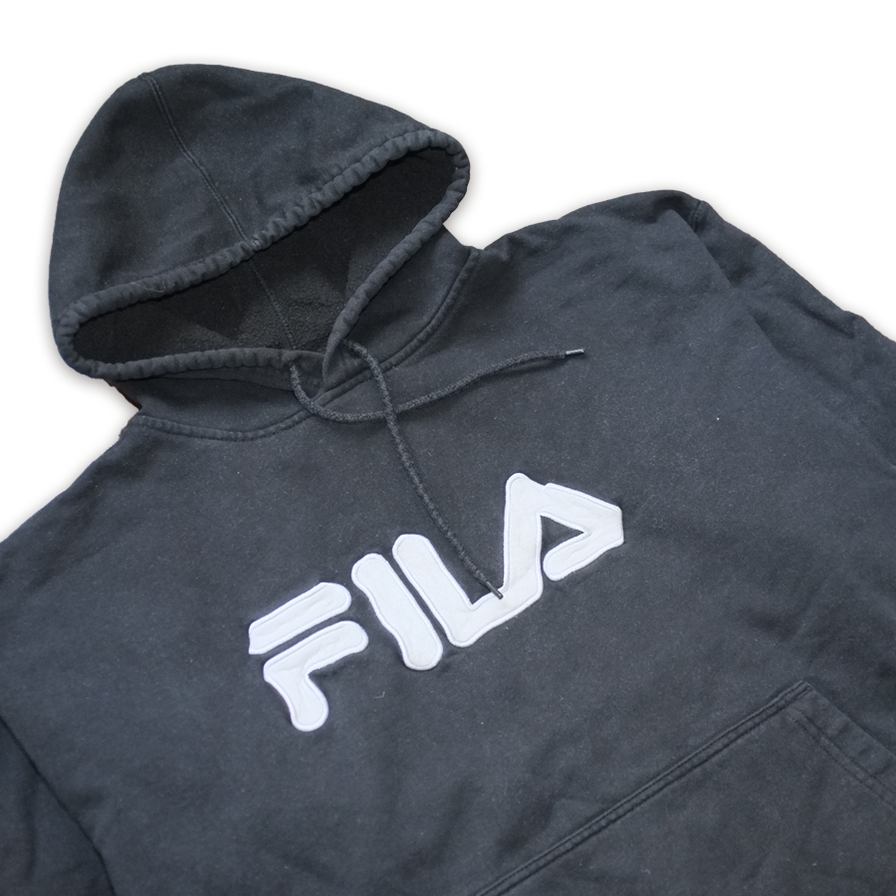 Fila Logo Hoody Medium / Large - Double Double Vintage