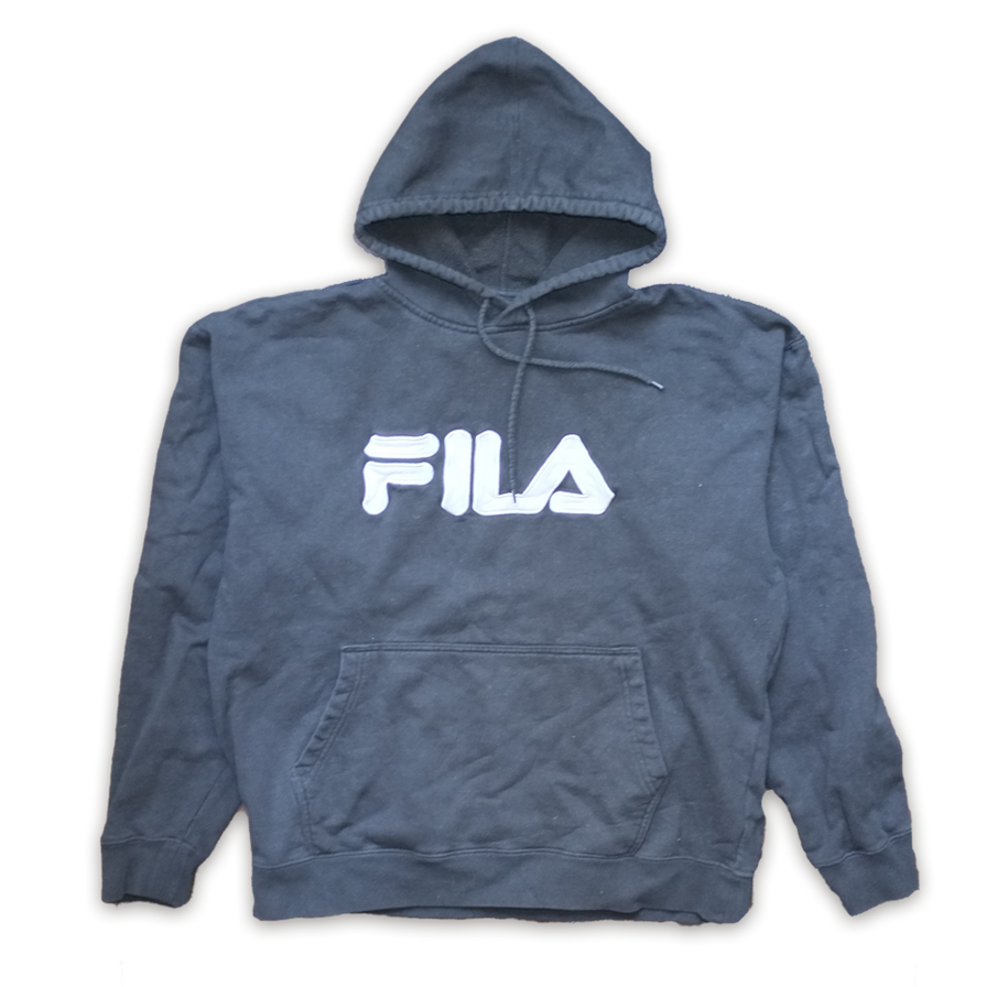 Fila Logo Hoody Medium / Large - Double Double Vintage
