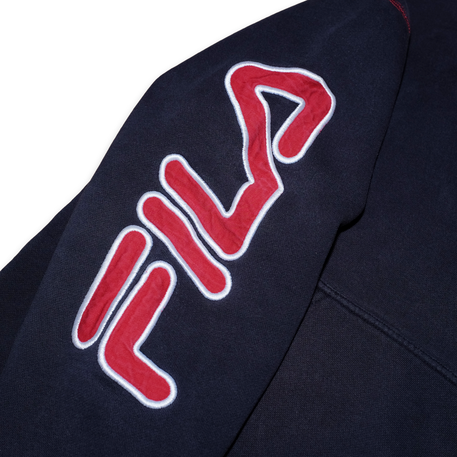 Vintage Fila Hoodie Medium / Large - Double Double Vintage