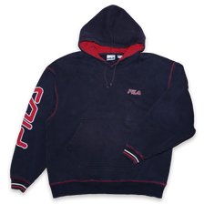 Vintage Fila Hoodie Medium / Large - Double Double Vintage