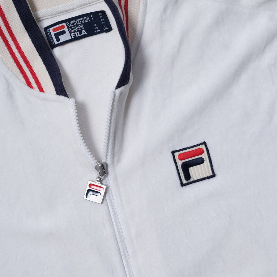 Vintage Fila Velour Jacket XLarge