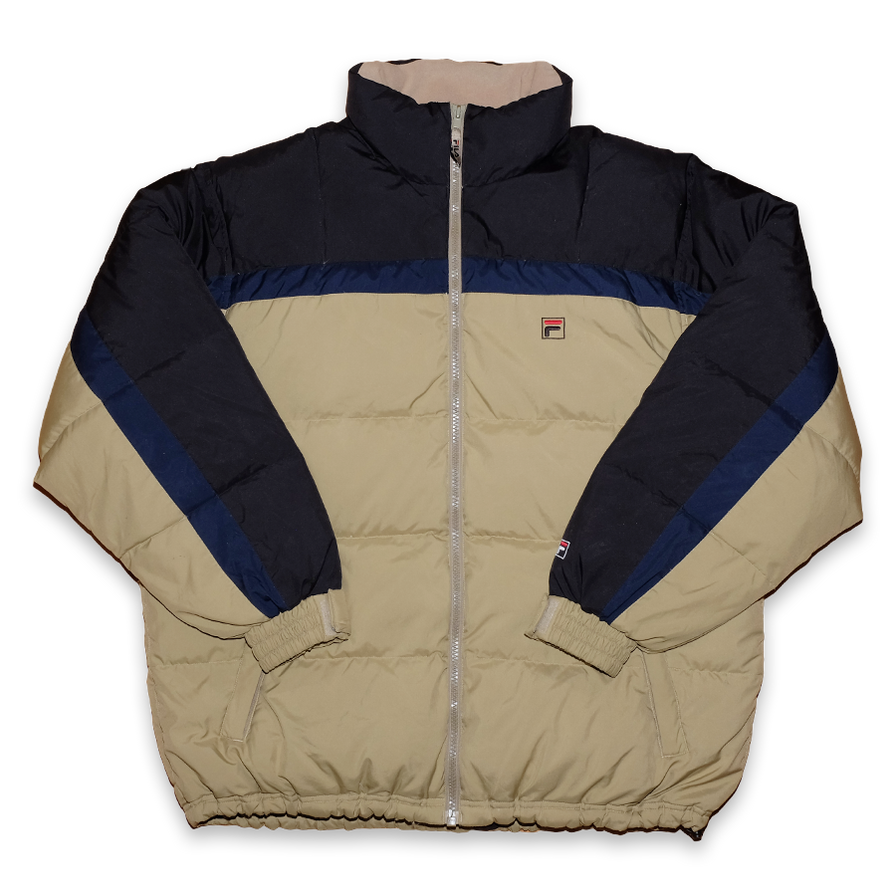 Vintage Fila Puffer Jacket XLarge - Double Double Vintage