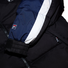 Vintage Fila Puffer Down Jacket Small / Medium - Double Double Vintage