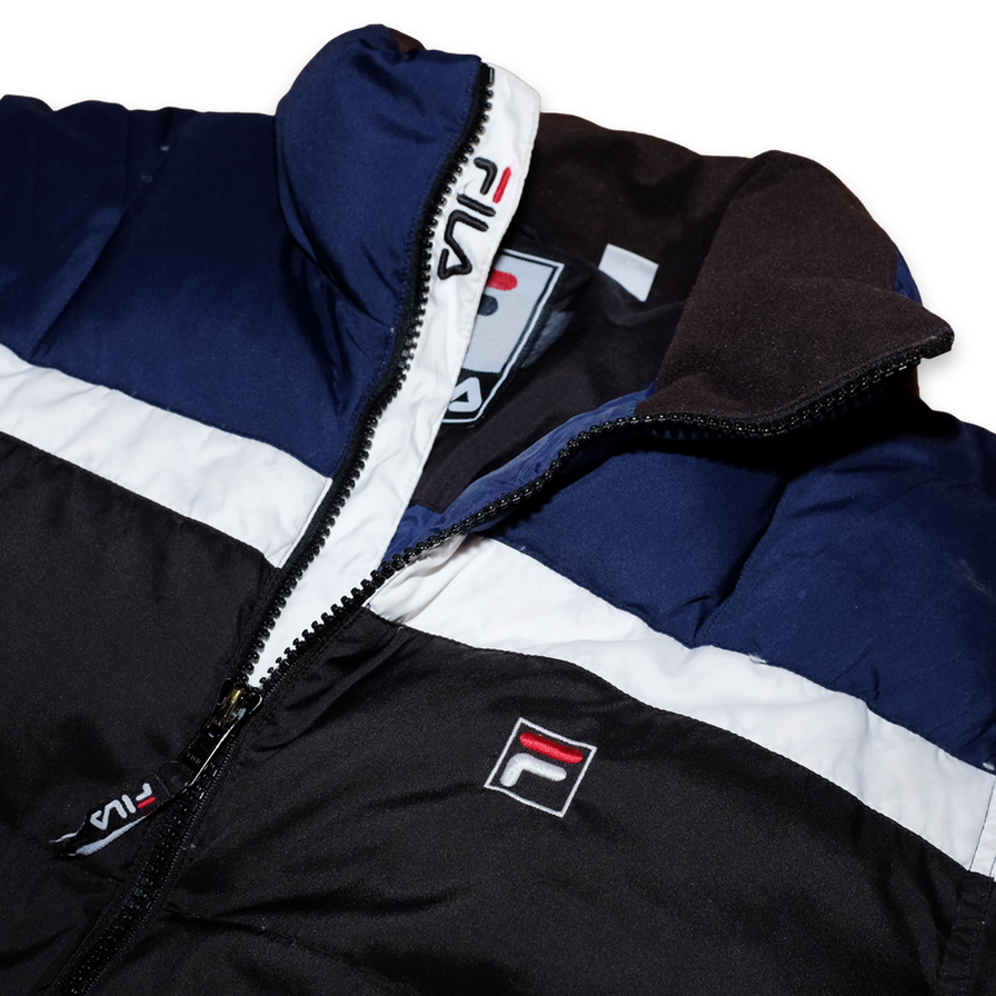 Vintage Fila Puffer Down Jacket Small / Medium - Double Double Vintage