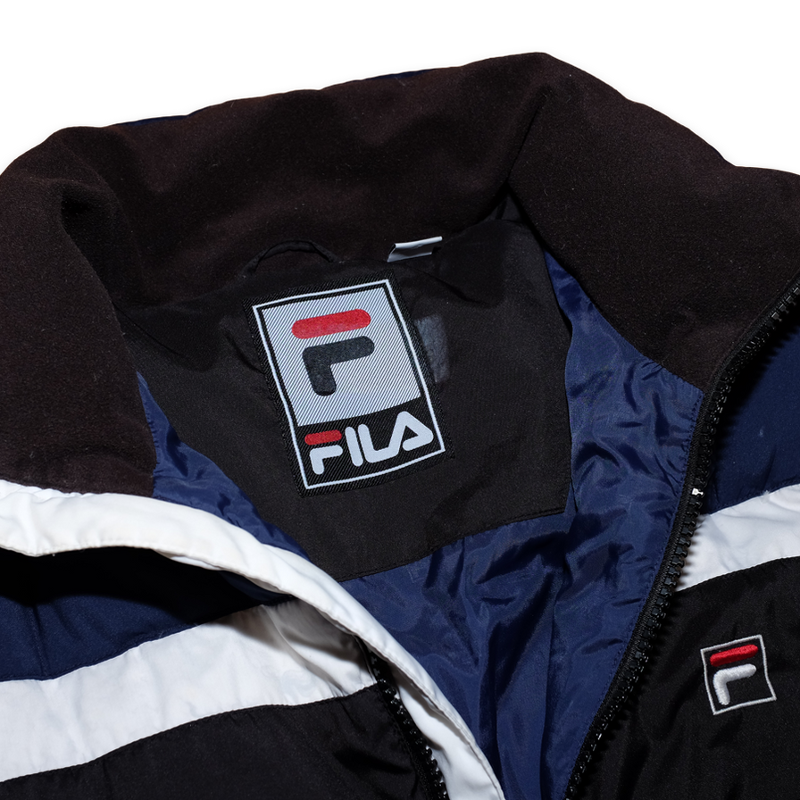Vintage Fila Puffer Down Jacket Small / Medium - Double Double Vintage