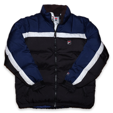 Vintage Fila Puffer Down Jacket Small / Medium - Double Double Vintage