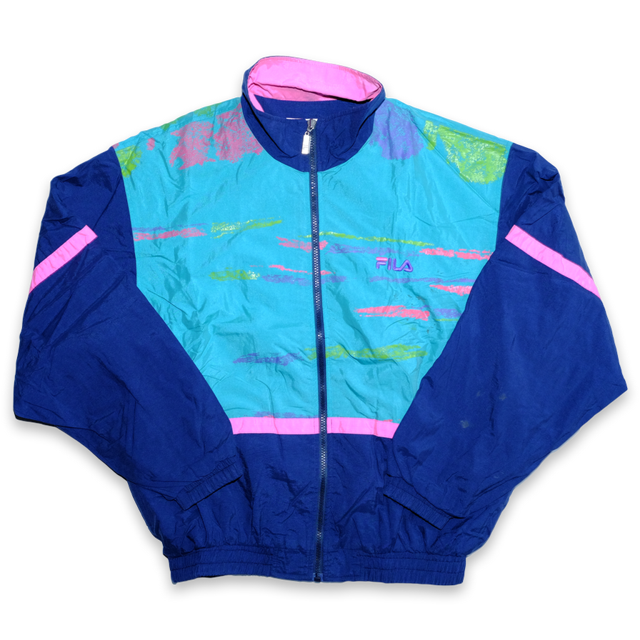 Vintage Fila Trackjacket Medium - Double Double Vintage