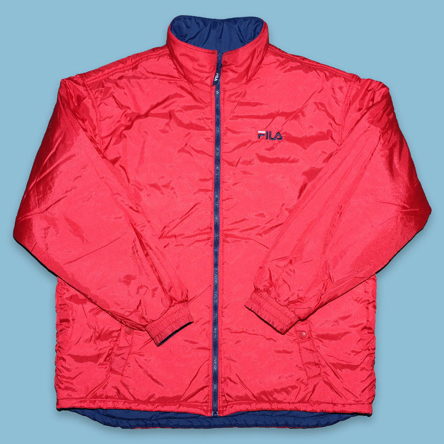 Vintage Fila Reversible Puffer Jacket XLarge - Double Double Vintage