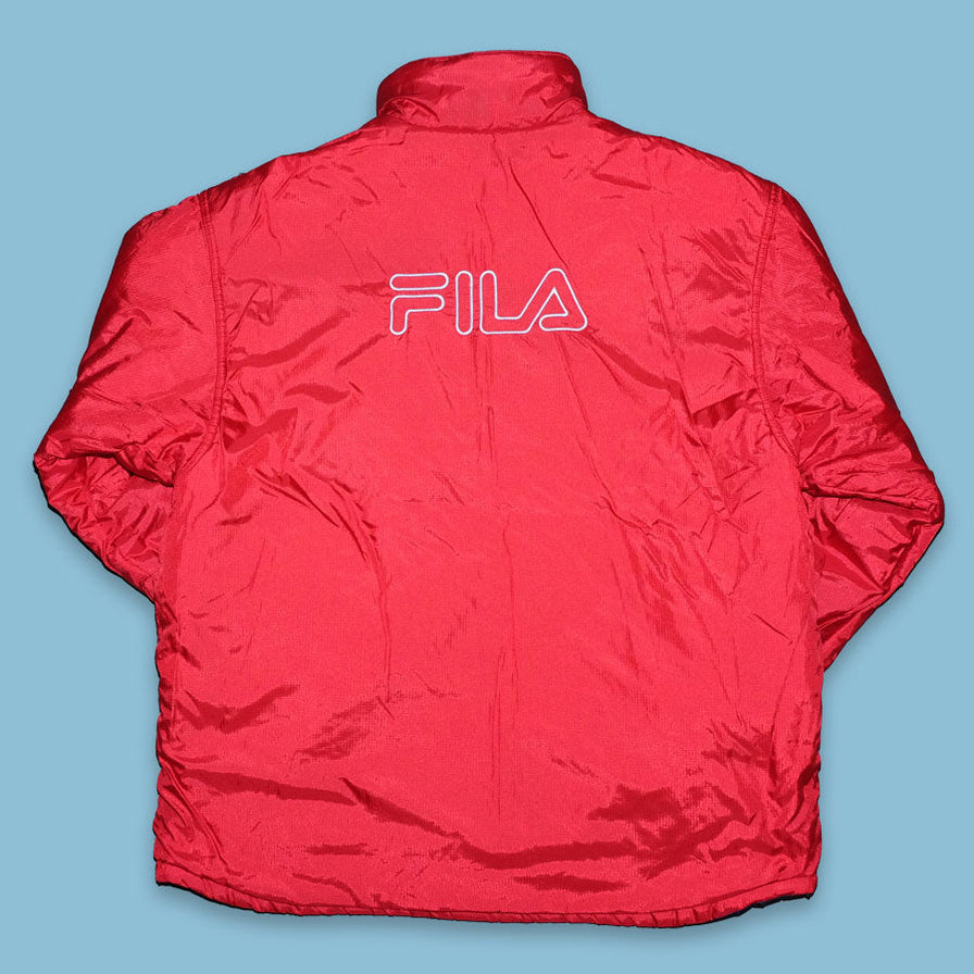 Vintage Fila Reversible Puffer Jacket XLarge - Double Double Vintage