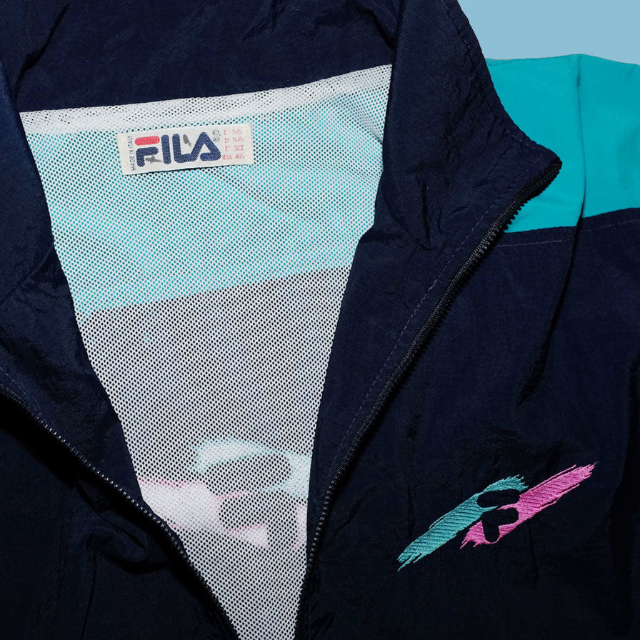 Vintage Fila Track Jacket Large / XLarge - Double Double Vintage