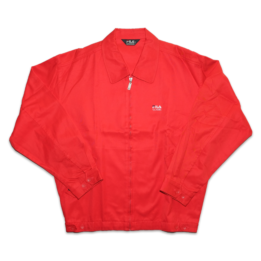 Fila Coach Jacket Medium - Double Double Vintage