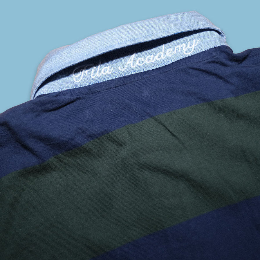 Fila Striped Long Polo Medium - Double Double Vintage