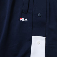 Vintage Fila Button Track Pants Small