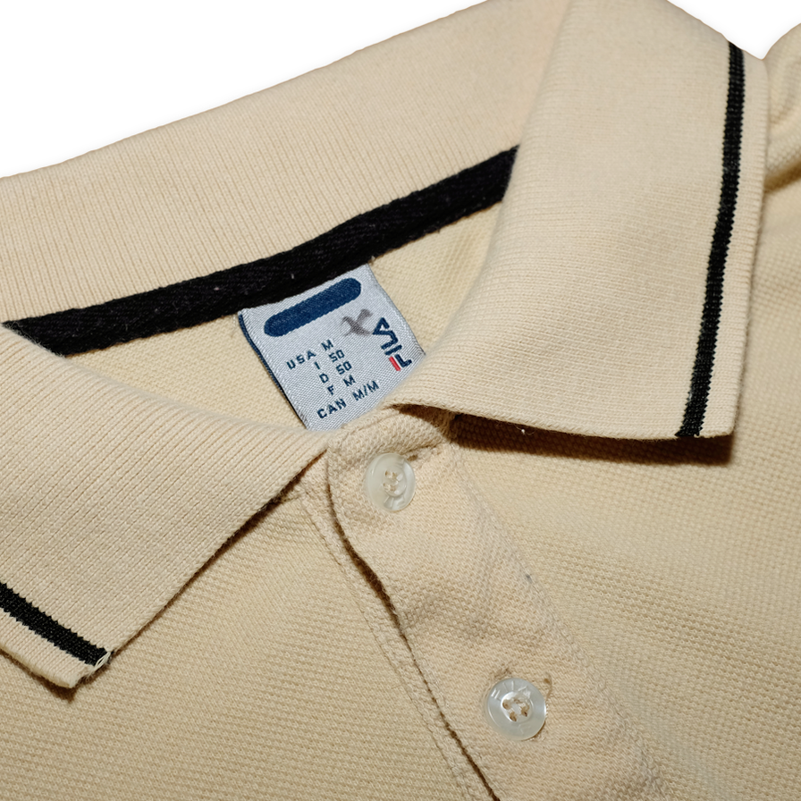 Fila Poloshirt Medium - Double Double Vintage