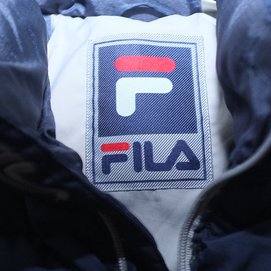 Fila Puffer Jacket Large - Double Double Vintage
