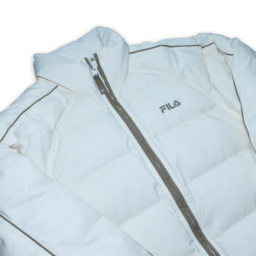 Fila Puffer Jacket Small - Double Double Vintage