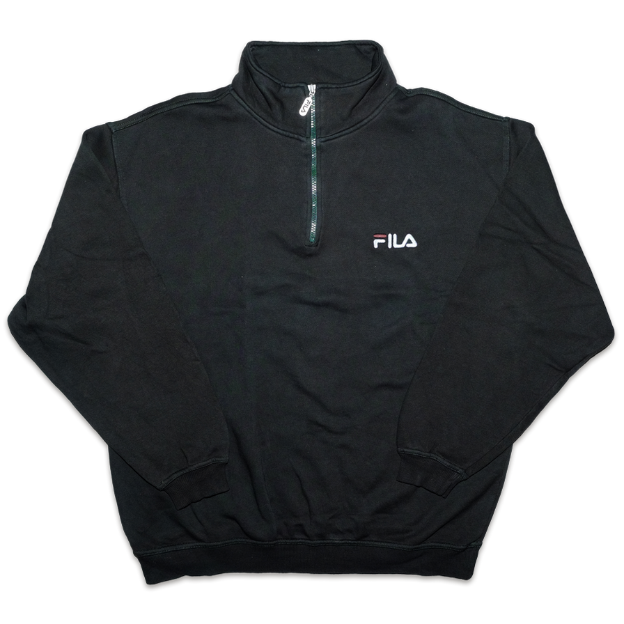 Vintage Fila Q-Zip Sweater Large - Double Double Vintage