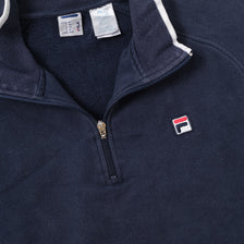 Vintage Fila Q-Zip Sweater Medium