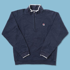 Vintage Fila Q-Zip Sweater Medium