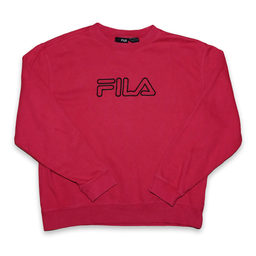 Vintage Fila Logo Sweatshirt Medium - Double Double Vintage