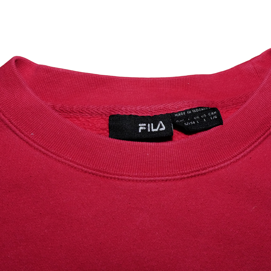 Vintage Fila Logo Sweatshirt Medium - Double Double Vintage