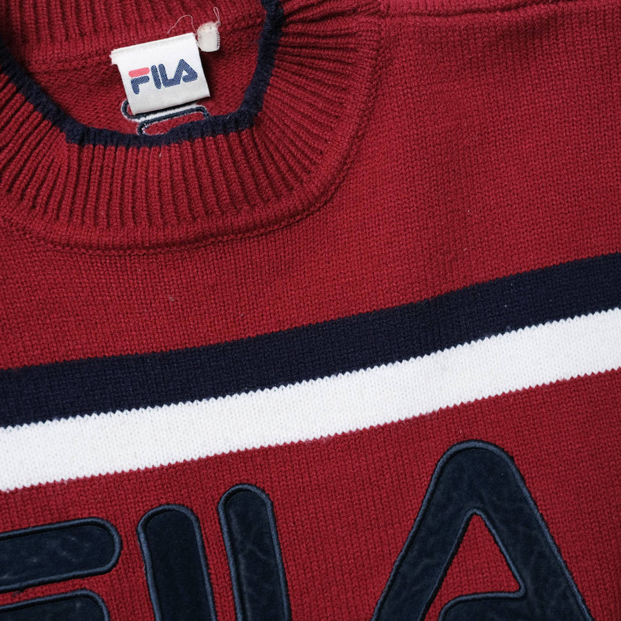 Vintage Fila Knit Sweater Medium / Large