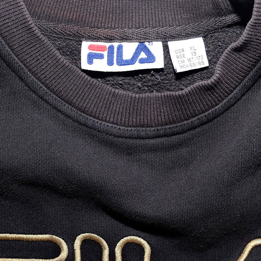 Vintage Fila Logo Sweater Medium - Double Double Vintage
