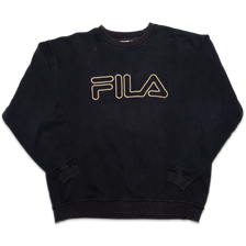 Vintage Fila Logo Sweater Medium - Double Double Vintage