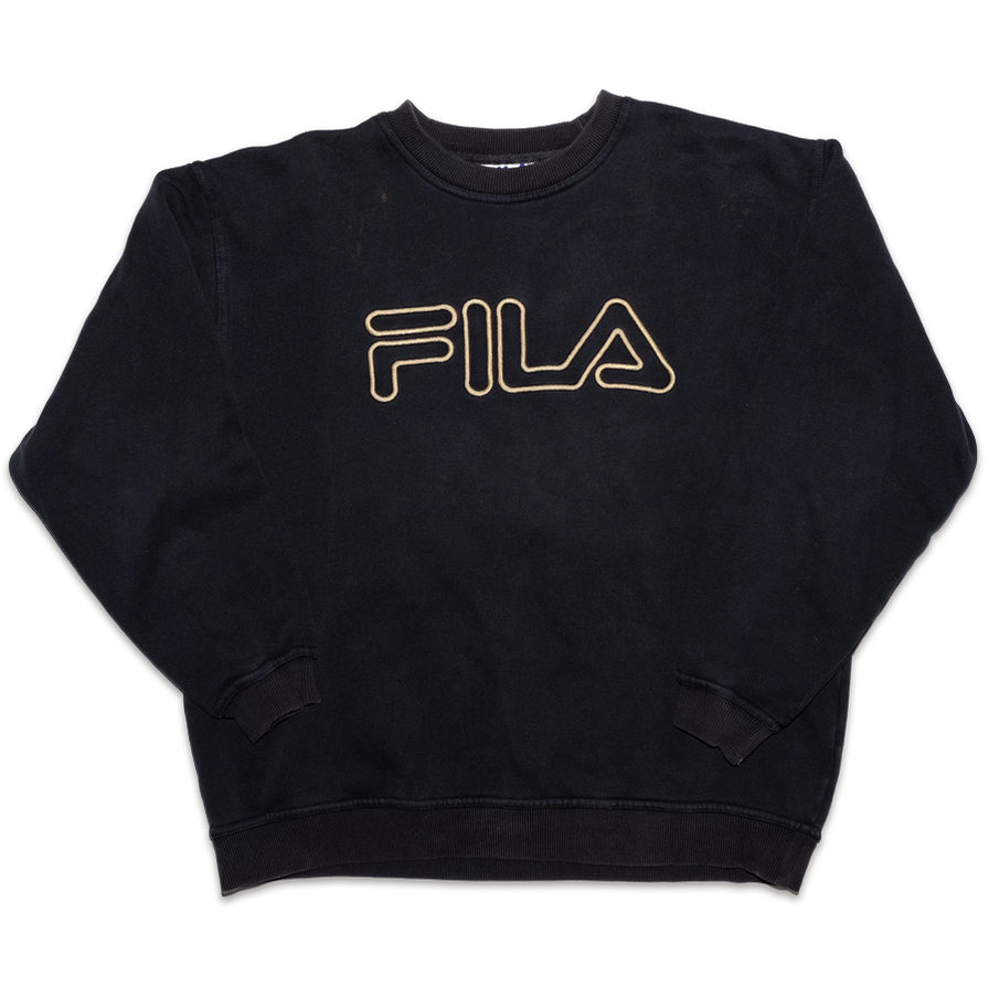 Vintage Fila Logo Sweater Medium - Double Double Vintage