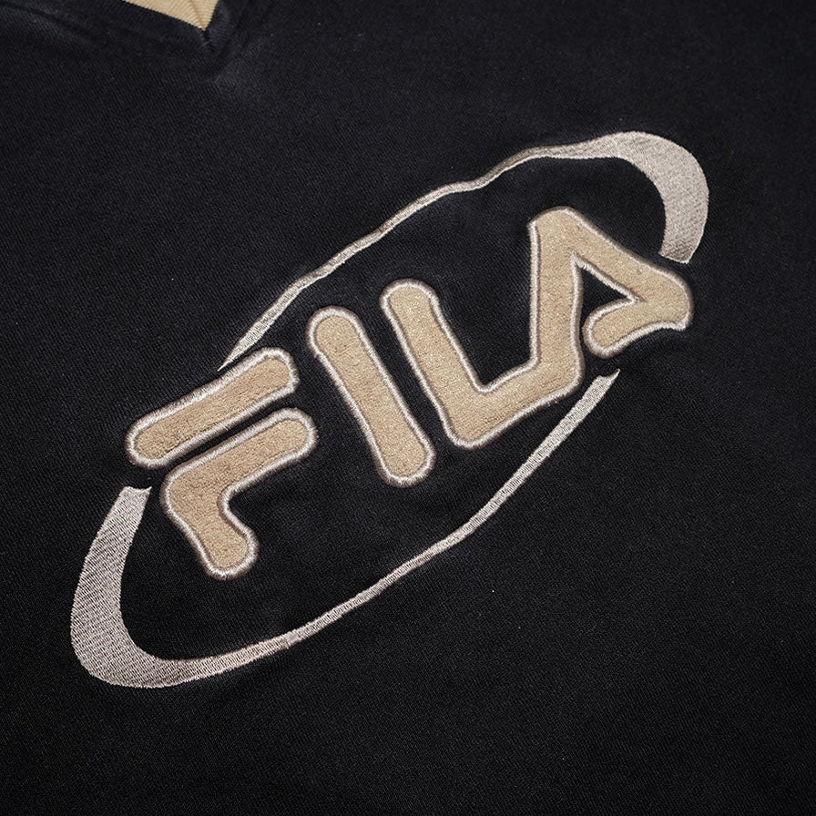 Vintage Fila V-Neck Sweater XLarge - Double Double Vintage