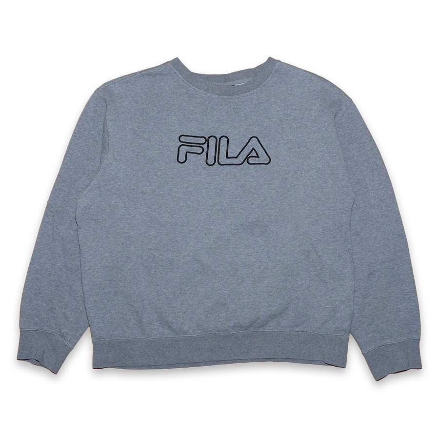 Vintage Fila Logo Sweatshirt Medium - Double Double Vintage