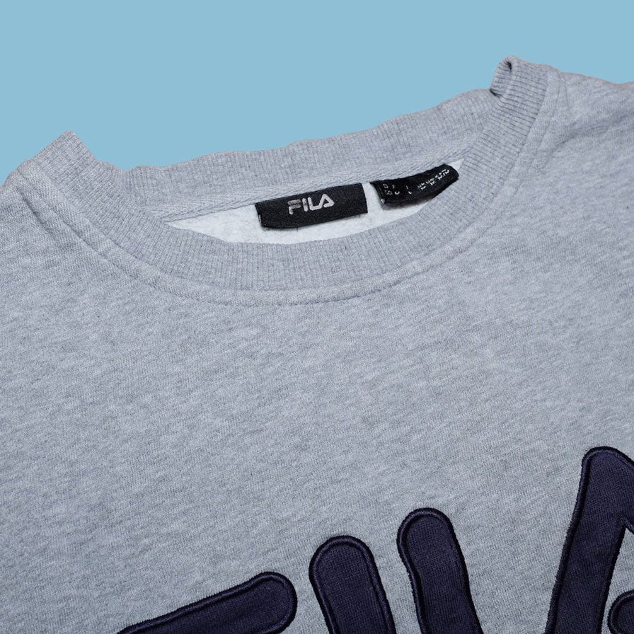 Vintage Fila Logo Sweatshirt Small - Double Double Vintage