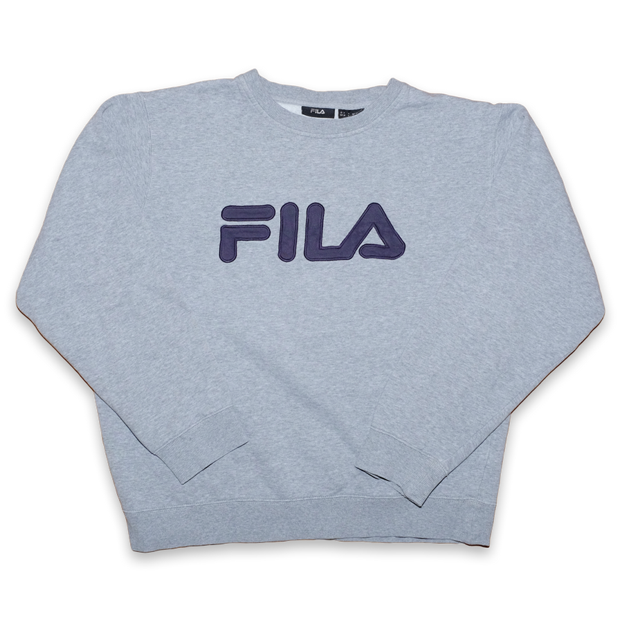 Vintage Fila Logo Sweatshirt Small - Double Double Vintage