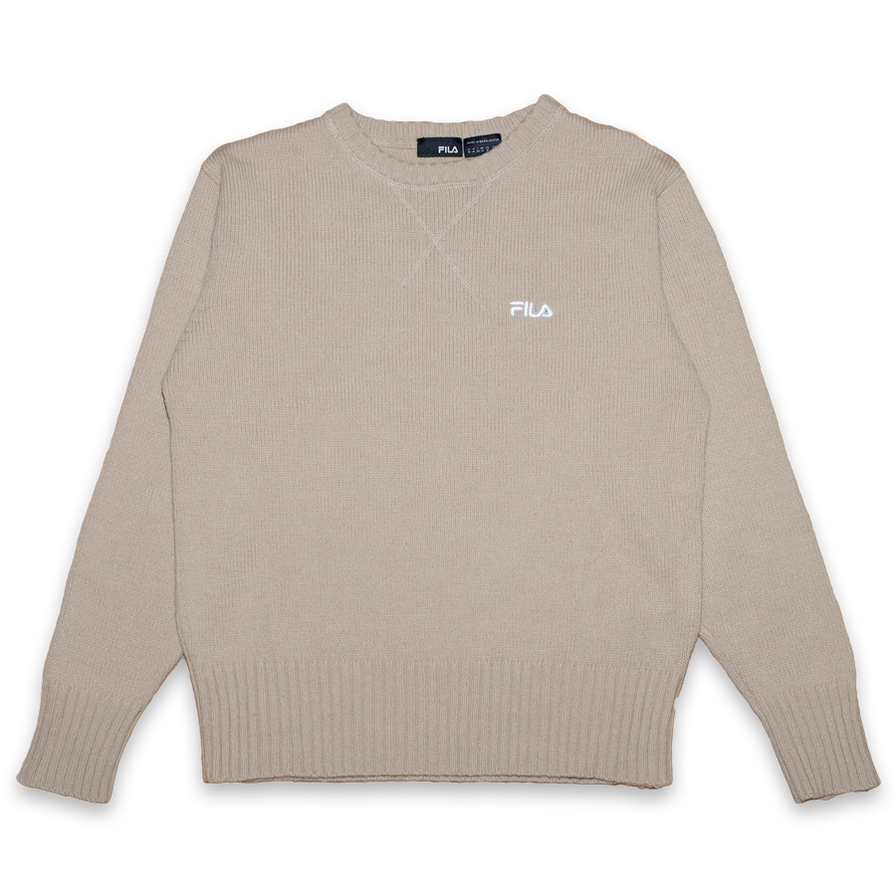 Vintage Fila Wool Sweatshirt Medium - Double Double Vintage