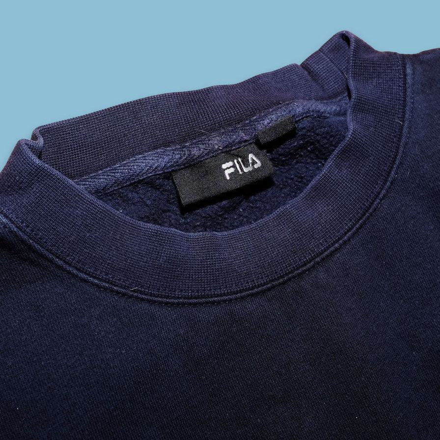 Womens Vintage Fila Logo Sweatshirt Small / Medium - Double Double Vintage