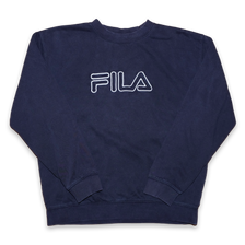 Womens Vintage Fila Logo Sweatshirt Small / Medium - Double Double Vintage