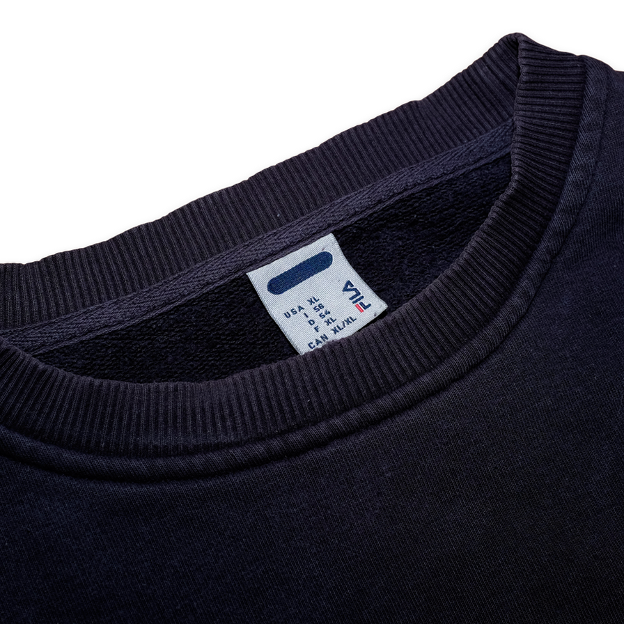 Vintage Fila Logo Sweatshirt XLarge - Double Double Vintage