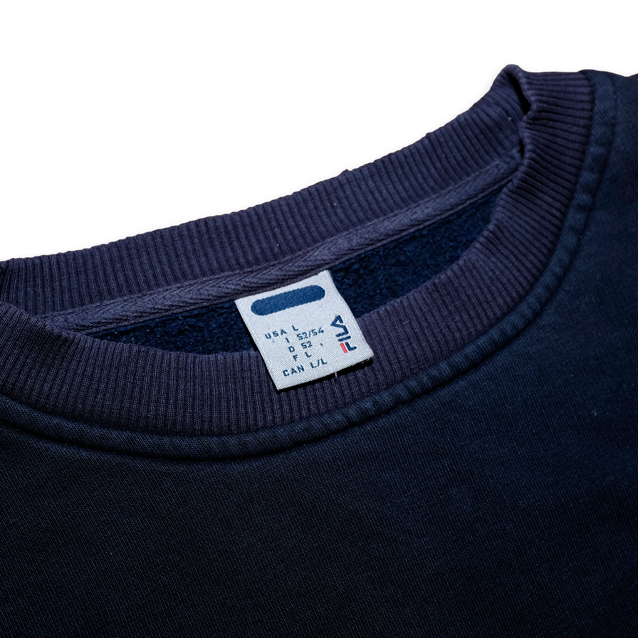 Vintage Fila Logo Sweatshirt Large - Double Double Vintage