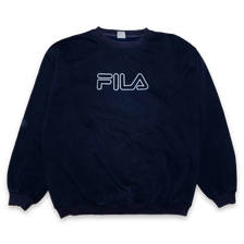 Vintage Fila Logo Sweatshirt Large - Double Double Vintage