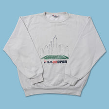 Vintage Fila US Open Sweater Large