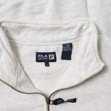 Vintage Fila Sport Q-Zip Sweater Large